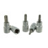 TORX antgalių rinkinys CRV, 5 dalių, T25–T50, 3/8″ (10/30)