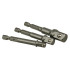 Suktuvo galvučių redukcijų komplektas 1/4", 3/8", 1/2" (25/100)