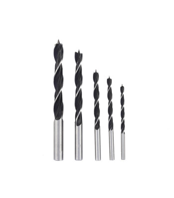 Medienos grąžtų komplektas, 5 vnt. (200), 4–10 mm