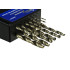 Sidabrinių metalo grąžtų komplektas GEKO, 1,5–6,5 mm, 13 vnt. (25/100)