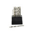 Grąžtų metalui rinkinys GEKO, 1-10mm/19szt(5/50)