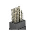 Grąžtų metalui rinkinys GEKO, 1-10mm/19szt(5/50)