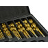 HSS TiN grąžtų rinkinys metalui, 170 vnt., box(5)