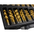 HSS TiN grąžtų rinkinys metalui, 170 vnt., box(5)