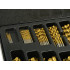 HSS TiN grąžtų rinkinys metalui, 170 vnt., box(5)