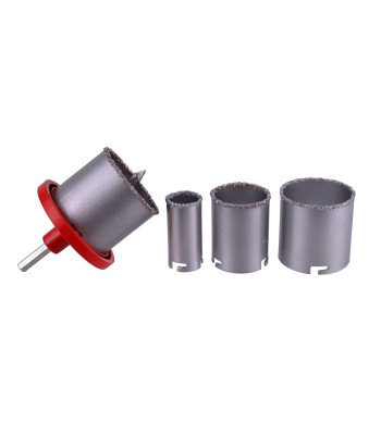 Volframinis skylių pjūklų rinkinys 4el(20), 33–73 mm