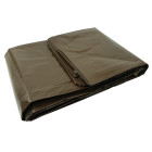 Ypač stora ruda plandeka 200G, 8x12m