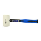 Baltas guminis plaktukas Geko Premium r.fiberglass 16 OZ/600G (24/48)