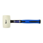 Baltas guminis plaktukas Geko Premium r.fiberglass 24 OZ/850G (6/24)