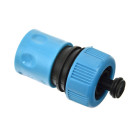 Greitoji jungtis su vandens srauto stabdikliu BLUE LINE, 3/4″ (20/200)