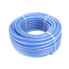 #PL Armuota techninė žarna, 3 sluoksnių, skaidri mėlyna – 19x3mm, 25 m