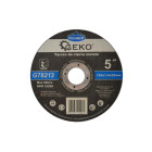 GEKO PREMIUM pjovimo diskas metalui INOX, 10/100/200/400, 125x1.6x22.23