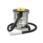 Pelenų siurblys ant ratukų šaltiems pelenams, 1600 W, 20 l
