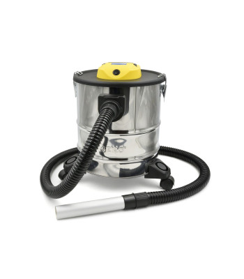 Pelenų siurblys ant ratukų šaltiems pelenams, 1600 W, 20 l