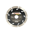 Segmentinis deimantinis pjovimo diskas Heidmann, juodas (100/200), 125x22,2x10mm