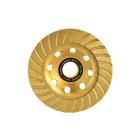 Deimantinis turbo diskas betonui šlifuoti Heidmann, 125mm x 22,23mm