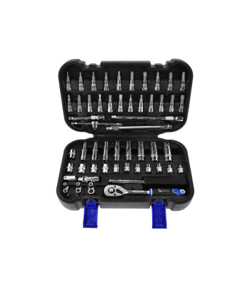 Torx galvučių rinkinys GEKO, 56 dalių, 1/4"