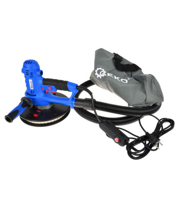 Gipso ir glaisto šlifuoklis su LED, 190 mm