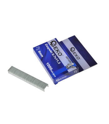 Kabės, 1000 vnt. – tipas A, 0,7 × 11,3, 8 mm