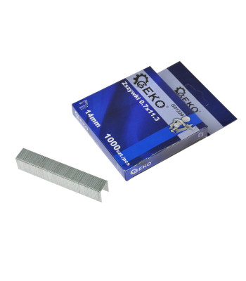 Kabės medienos ir apmušalų darbams, 1000 vnt. (200), tipas 53/530/A, 0,7 × 11,3 × 14 mm