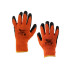 Šiltintos žieminės darbo pirštinės ORANGE, 8 dydis (12/480)