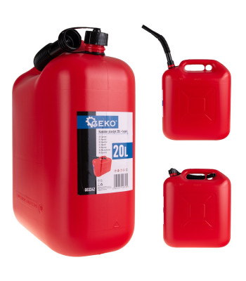 Plastikinis kanistras PL su piltuvu (2), 20L
