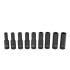 Ilgų smūginių galvučių rinkinys, 16 vnt. (5), 1/2", 10-32mm