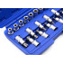 Torx lizdų ir antgalių rinkinys, 19 vnt., 1/2" (10)