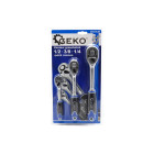 GEKO tiesių terkšlių komplektas quick release (10), 1/2