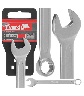 Satininis plokščiasis-žiedinis veržliaraktis CRV – TVARDY, 12mm CS DIN3113A(10/150)