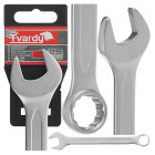 Satininis plokščias-žiedinis raktas TVARDY 19mm CRV CS DIN3113A(10/80)