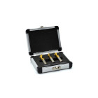 Taškinio suvirinimo grąžtų rinkinys HSSCo, 3 vnt. (40) – 6,5 mm, 8 mm, 10 mm