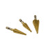 Kūginių grąžtų komplektas, 3 vnt., 1/4" Hex 3-12, 4-12, 4-20mm