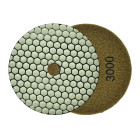 Poliravimo diskas sausajam akmens masės plytelių šlifavimui 125mm GR3000 (5/25/250)