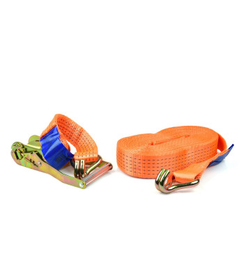 Krovinio tvirtinimo diržas su terkšle (8) 14m/5T/50mm