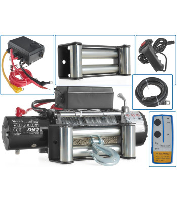Elektrinė gervė, 12V 12000LB