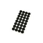 Apvalios lipnios veltinio pagalvėlės baldams – 17 mm, 32 vnt. (25/250)