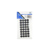 Apvalios lipnios veltinio pagalvėlės baldams – 17 mm, 32 vnt. (25/250)