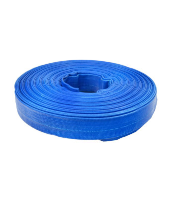 PVC žarna, mėlyna-smell, skirta vandeniui ir nuotekoms, 2 bar (10), 1" 30m