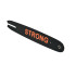 Grandininio pjūklo kreipiančioji su 2 grandinėmis, skirta STIHL, 14" 3/8, 1,3 mm, 50 narelių