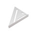 Statybinis staliaus kampainis su atrama (36/72), 185mmx185x260mm, 4mm