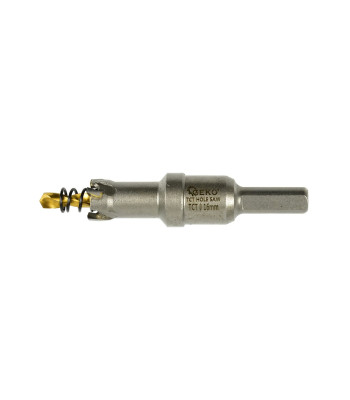 TCT karbidinė skylių pjovimo karūnėlė metalui su titanu dengtu grąžtu 16mm