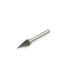 Kūginė rotacinė metalo dildė, 10x20mm, kotas 6mm