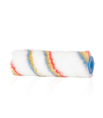 Poliakrilinis dažų volelis multicolor 15cm 30mm fi-6mm