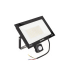 LED prožektorius su judesio jutikliu, neutrali balta 4500K, 100W