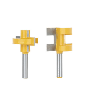 Frezos įlaidinėms jungtims, 2 vnt. – 8 mm (5/50), 38 mm, 11 x 11 mm