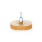 Guminis diskas klijams šalinti su adapteriu (švelnus), 90mm