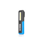 Akumuliatorinė dirbtuvių lempa su kabliu ir magnetu, 3W+3W LED COB, 1200mAh