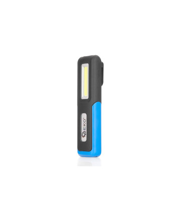 Akumuliatorinė dirbtuvių lempa su kabliu ir magnetu, 3W+3W LED COB, 1200mAh