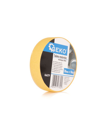 Geltona popierinė dažymo maskavimo juosta 30mm x 50m